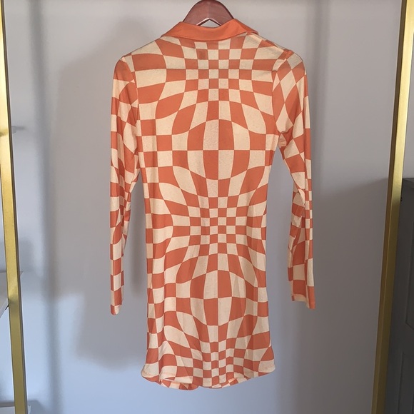 NGOrder Warped Pattern Mini Dress - Picture 8 of 8